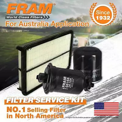 Fram Oil Air Fuel Filter Service Kit For Holden Apollo JP 5S-FE 09/1995-1997 • $65.95