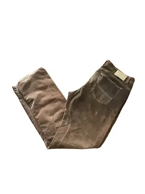 Siviglia Trousers Working Men Pants Moleskin Brown Trousers 38 • $28.09