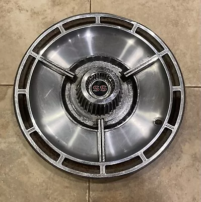 Single Vintage OEM 1964 Chevy Impala Chevelle Super Sport SS Wheel Cover Hubcap • $49.95