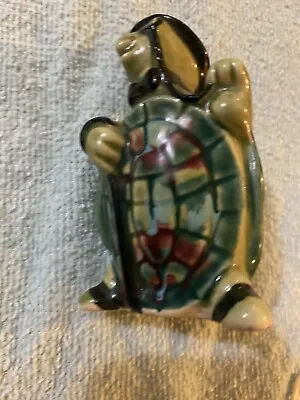 Ceramic Arts Studio Vintage Turtle With Top Hat & Cane - USA • $25