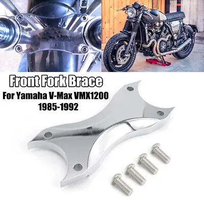 Motorcycle Front Fork Brace Stainless Steel For YAMAHA Vmax 1200 VMX1200 85-92 • $30.91