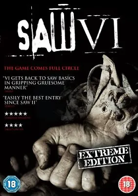 Saw VI DVD (2010) Shawnee Smith Greutert (DIR) Cert 18 FREE Shipping Save £s • £2.02