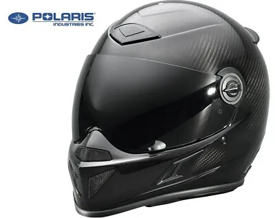 Polaris Slingshot OEM Carbon Fiber Motorcycle Helmet & Bag  Adult S And XL • $199.95