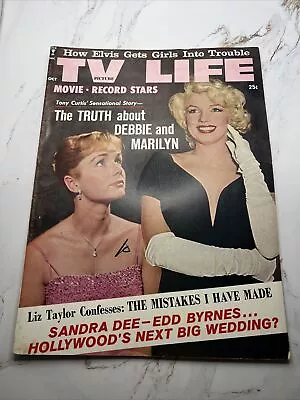 RARE TV PICTURE LIFE Magazine - October 1960 MARILYN MONROE Cover VG Condition! • $40