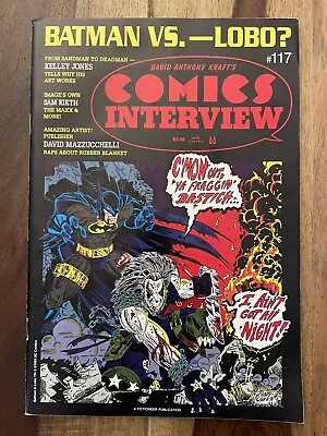 Comics Interview Magazine #117-sam Keith-the Maxx-kelley Jones-sandman Vf 8.0 • $9.95