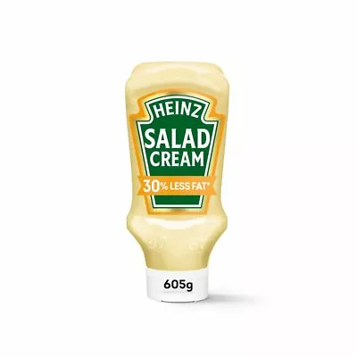 Heinz Salad Cream 30% Less Fat  Deliciously Zingy 605g • £7.99