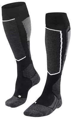 Falke Womens SK2 Intermediate Vegan Knee High Socks - Black Mix • £33.95