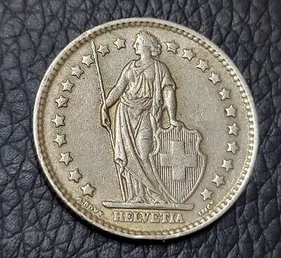 1963 Switzerland 1 Franc Silver (.835)Coin • $6.99