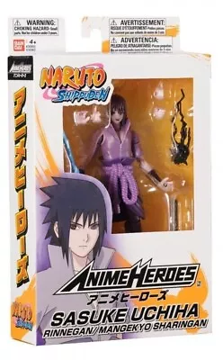 Naruto Shippuden Anime Heroes - Sasuke Uchiha Rinnegan Mangekyo Sharingan • $30.53