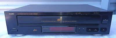 C.D.C. CH6000R CH-6000R 5 Disc Carousel CD Player Made In Japan Vintage Retro • $20