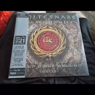 Whitesnake - Greatest Hits - HMV Limited Double Vinyl 2 X LP NEW SEALED • £32.99