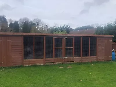 24ft X2 Dog Kennels X2 Runs • £200