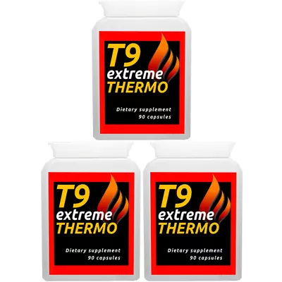 270 T9 EXTREME THERMO Strong Diet Pills SLIMMING/WEIGHT LOSS Hardcore Fat Burner • £54