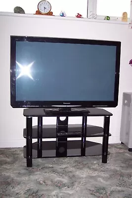 42 Inch Panasonic Viera Plasma TV Model: TX-P42S30B With Stand Spare Or Repair • £30