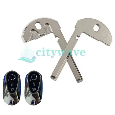 For Mercedes Benz CLA CLS CLK GLK GLA 2Pcs Uncut Emergency Insert Key Blade • $7.20