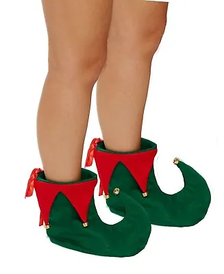 Elf Shoes Christmas Fancy Dress Party Jester Pixie Boots Xmas • £4.99