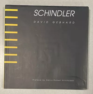 Schindler By David Gebhard - Hardcover • $35