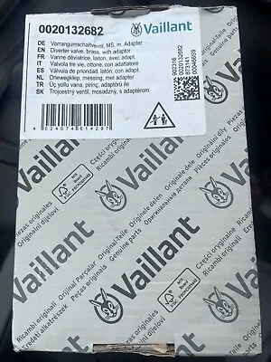 Vaillant Ecotec Plus 824 831 837 937 & Pro 24 28 Diverter Valve 0020132682 NEW • £73