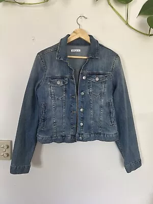 Target Women’s Denim Jacket - Size 12 Cotton Ladies Blue • $20