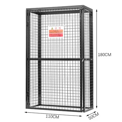 £305.95 • Buy Gas Cylinder Bottle Storage Mesh Cage Collapsible Galvanized Steel Security Cage