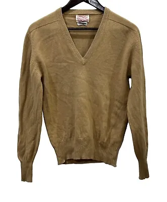 Vintage Capper & Capper McGeorge Dumfries Cashmere Sweater Made In Scotland Sz M • $59.99