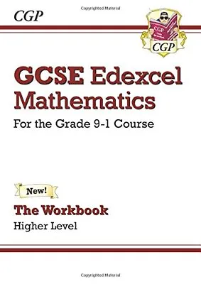 New GCSE Maths Edexcel Workbook: Higher - For The Grade 9-1 Course By Cgp Books • £2.39