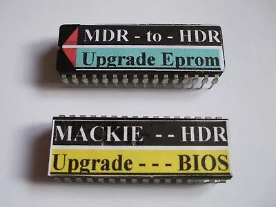 £79.95 • Buy Mackie MDR To HDR 24/96 Conversion Firmware Upgrade Eprom With HDR BIOS Eeprom