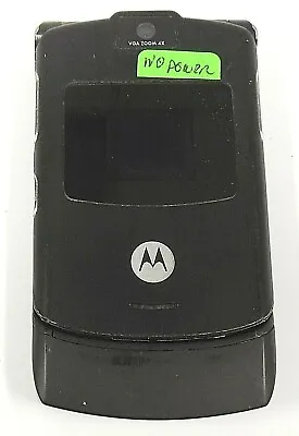 Motorola RAZR V3 - Black ( Unknown GSM Network ) Cellular Flip Phone • $5.09