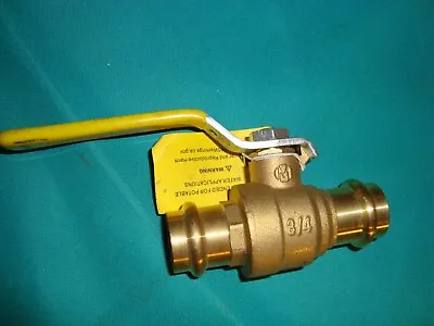 Milwaukee Valve 3/4  Brass Press Ball Valve • $15