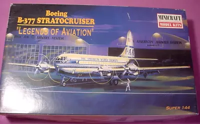 Minicraft 1:144 BOEING B-377 Pan American Stratocruiser AIRLINER #14445 STARTED • $6.40
