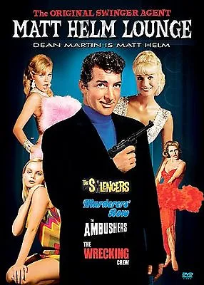 Matt Helm Lounge (Silencers/Wrecking Crew/Ambushers/Murderers Row) (DVD... • $50.83