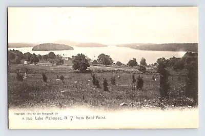 Postcard New York Lake Mahopac NY Bald Point Pre-1907 Unposted Undivided Back • $12