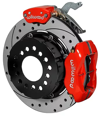 Wilwood Rear Disc Brake & Parking Brake Kit For Gm C-clip Eliminatorreddrilled • $1269.99