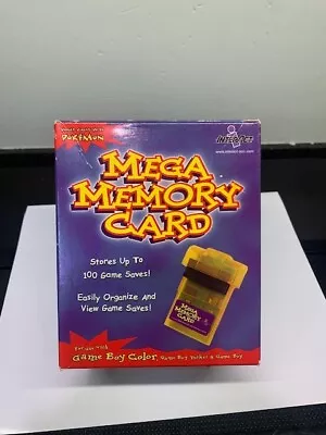 Interact Mega Memory Card With Box Manual Nintendo Game Boy Color & Pocket Works • $69.99