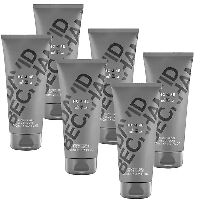 David Beckham Homme Shower Gel 200ml Gel Douche Men's Body Care - 6 Pack • £25.99