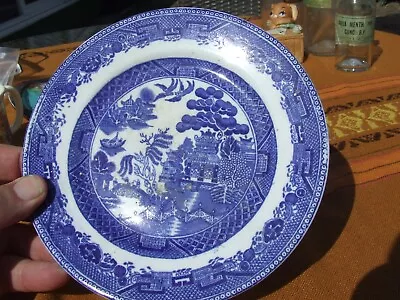 Wedgewood/Ridgeway/Pallisy Blue With Back Stamp • £5