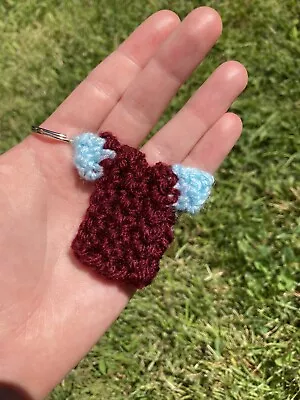 £2.50 • Buy Crochet Football Shirt Keyring West Ham