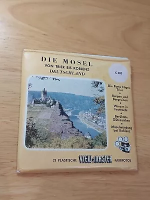 Vintage German Issue Moselle Valley Germany VIEWMASTER 3 Reels View Master C-405 • $37.32