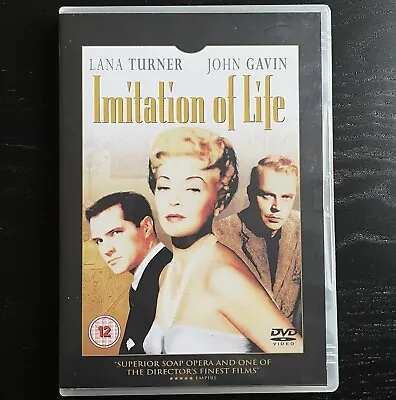 Imitation Of Life DVD Lana Turner John Gavin • £22.99