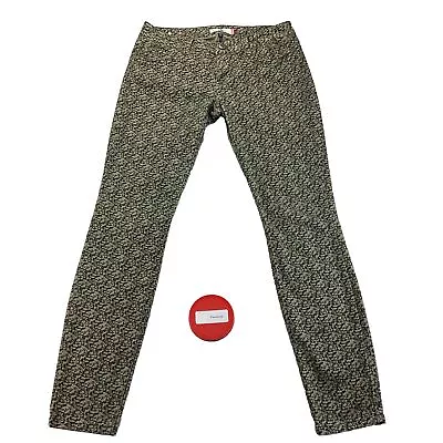 Cabi Woman's Print Pants Size 4 Skinny Low Rise • $13.99