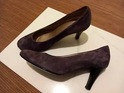 GABOR Purple Suede Shoes Size 5 VGC • £6.99