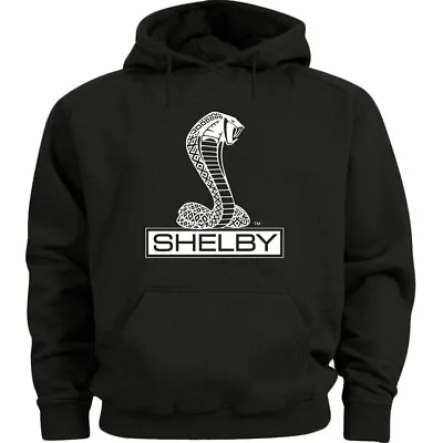 Ford Mustang Shelby Cobra Hoodie Mens Sweatshirt • $39.95