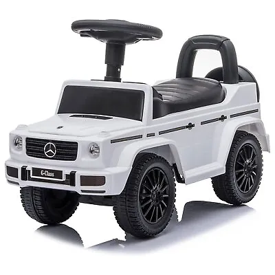 Best Ride On Car Kids Toddler Stroller Mercedes G-Wagon Push Car White (Used) • $35.20