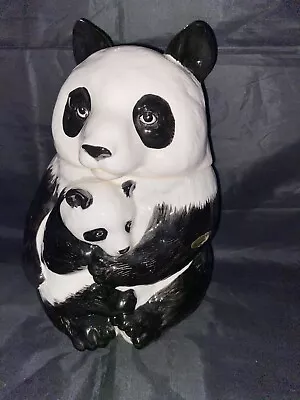 Otagiri Panda Cookie Jar NOS Japan  New~Rare • $99.99