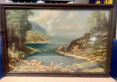 “Inspiration Inlet” Vintage Lithograph By R ATKINSON FOX - 1927 • $60