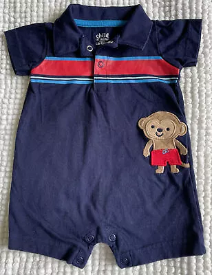 Carters Baby Boy Summer Romper Size 0-3 Months • £3.75