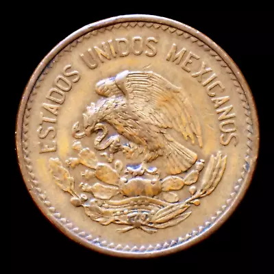 Mexico 20-centavos Bronze 1943 – High Grade • $3.64