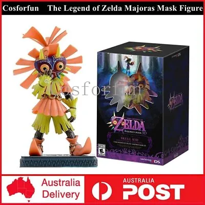 Limited-Edition The Legend Of Zelda Majoras Mask Figure Skull Kid Figure Model • $34.10