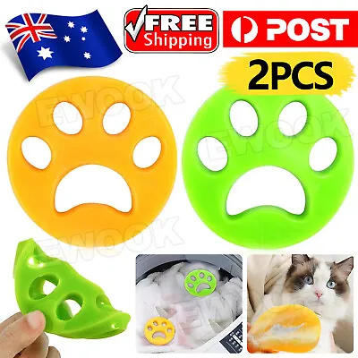 $8.95 • Buy 2PCS Pet Hair Remover Cat Fur Dog Hair Lint Catcher From Laundry Washing Machine
