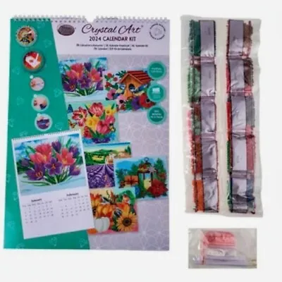 Craft Buddy - Crystal Art Calendar 2024 - DIY Craft Kit • £24.50